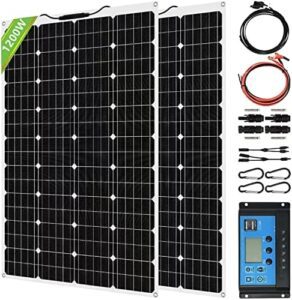 1200 watt flexible solar panel kit